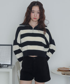 ホワイトボーダー　デル：163cm F着用