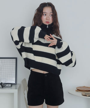 ホワイトボーダー　デル：163cm F着用