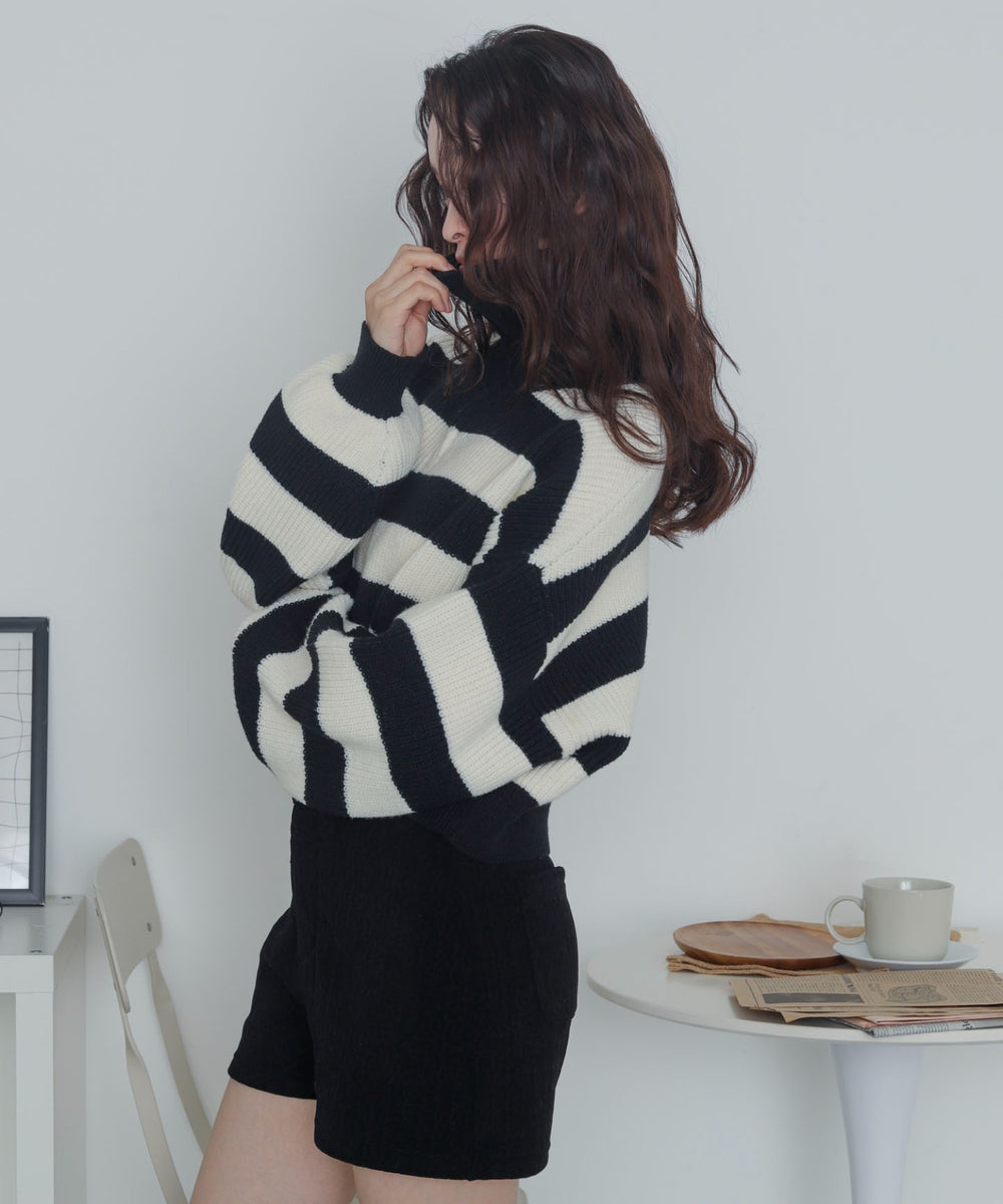 ホワイトボーダー　デル：163cm F着用