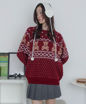 ワイン　モデル：163cm F着用