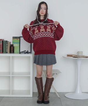 ワイン　モデル：163cm F着用