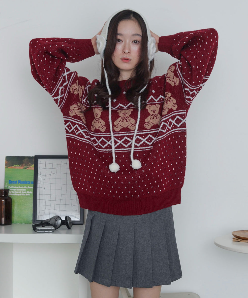 ワイン　モデル：163cm F着用