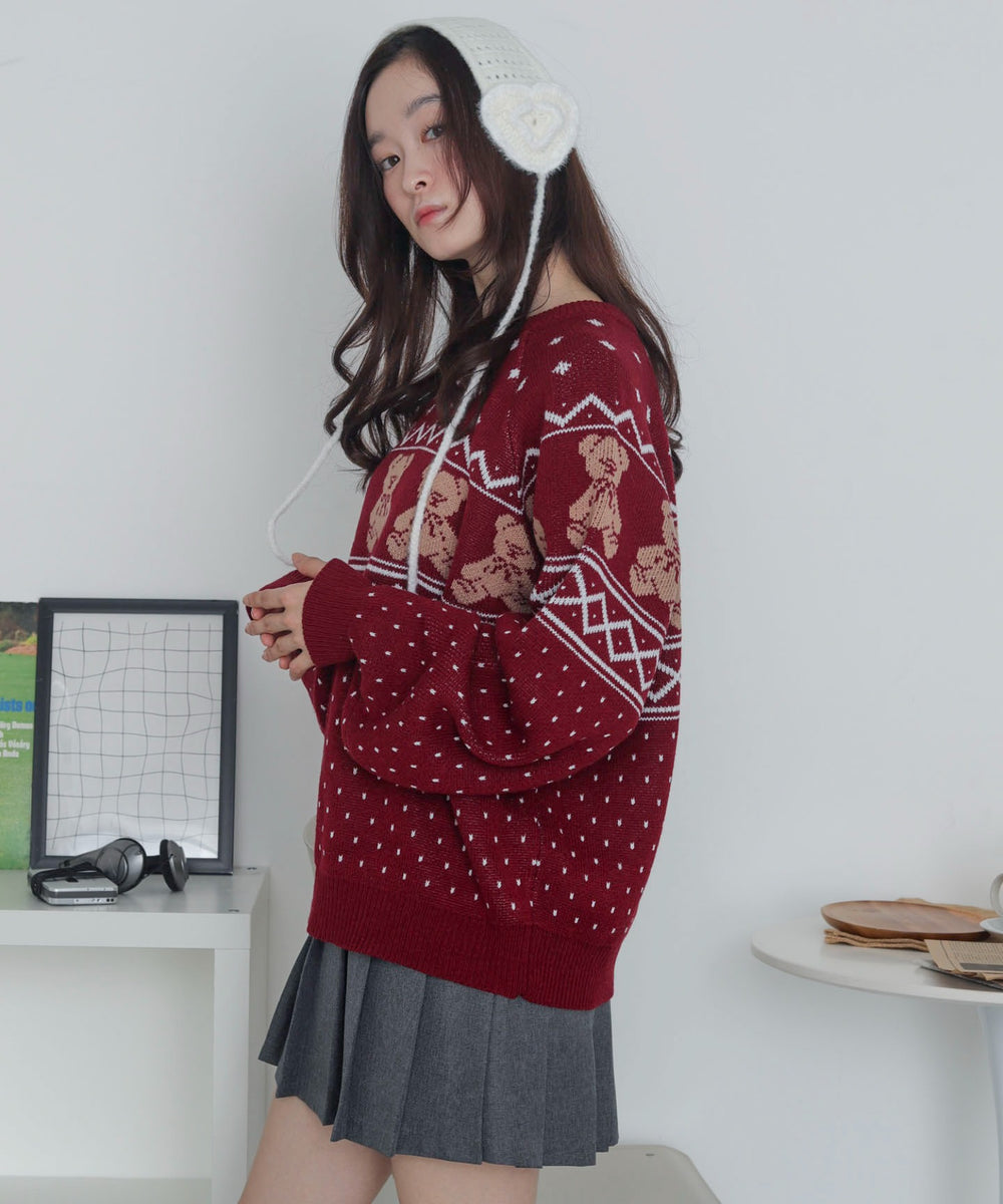 ワイン　モデル：163cm F着用