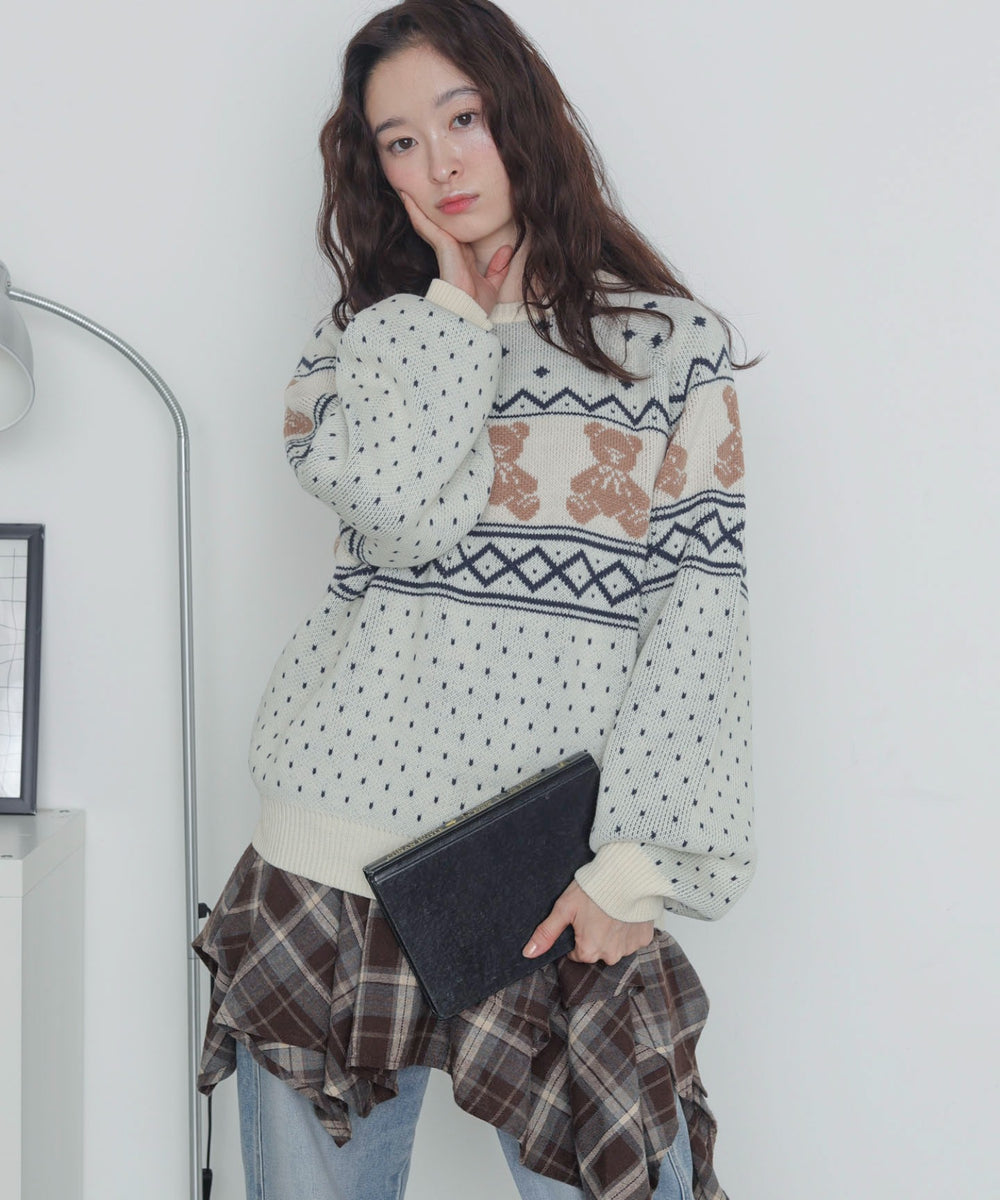 ホワイト　モデル：163cm F着用