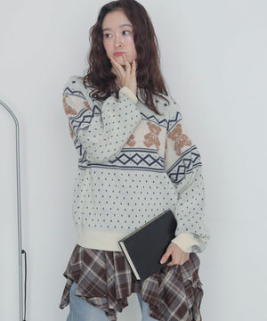 ホワイト　モデル：163cm F着用