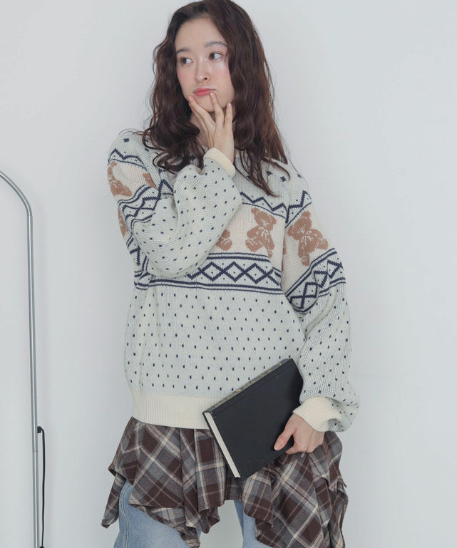 ホワイト　モデル：163cm F着用