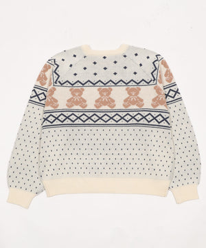 ノルディックベアニットプルオーバー