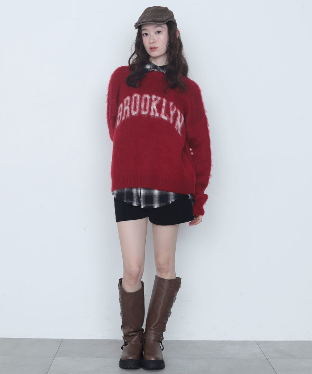 レッド　モデル：163cm F着用