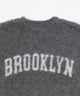 モヘアタッチBROOKLYNロゴニット