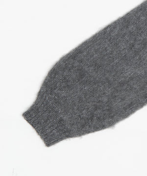 モヘアタッチBROOKLYNロゴニット