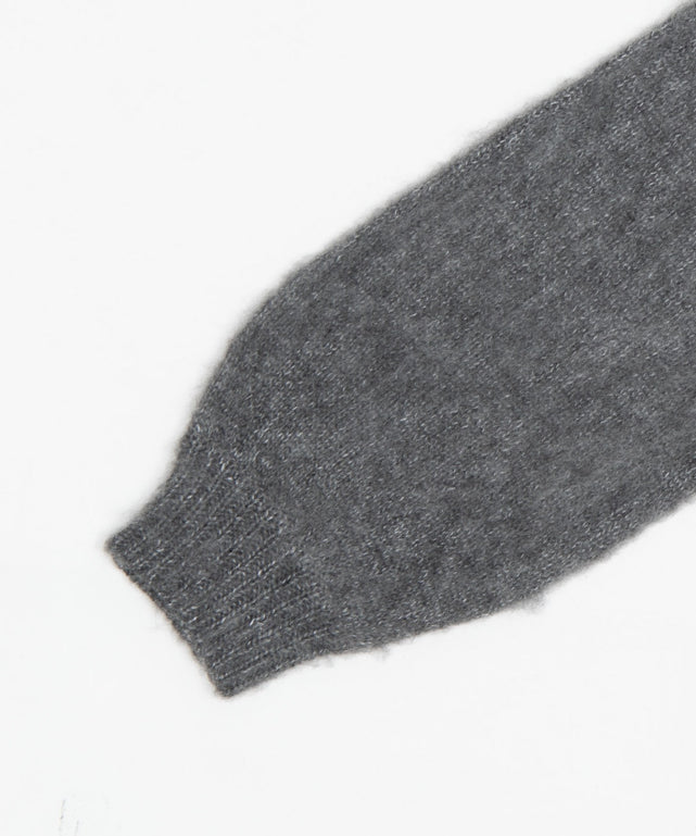 モヘアタッチBROOKLYNロゴニット