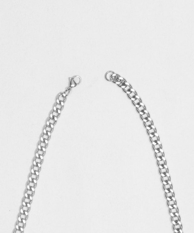 アクセ付き裏シャギーグラフィックプルオーバー