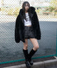 ブラック　モデル：159cm L着用