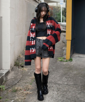 レッドボーダー　モデル：159cm L着用