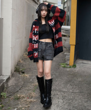 レッドボーダー　モデル：159cm L着用