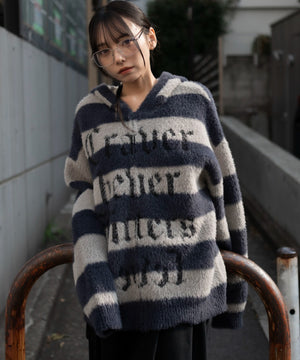 グレーボーダー　モデル：159cm L着用