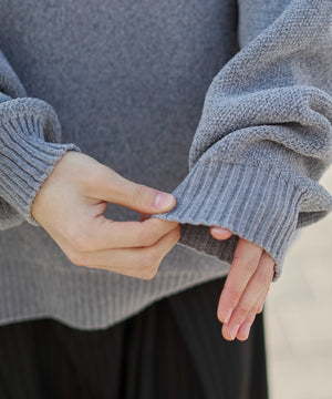 ベロアモールグラフィックプルオーバー