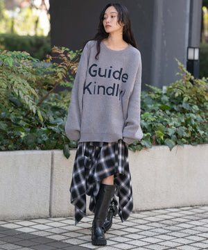 グレー　モデル：161cm L着用