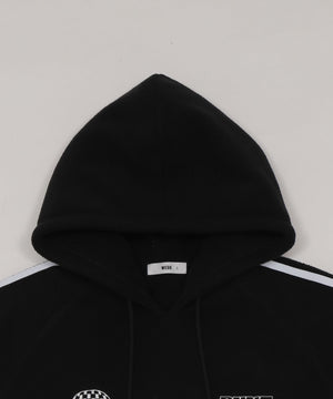 ラインフリースパーカー