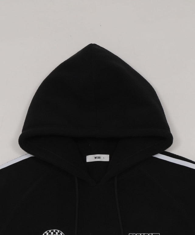 ラインフリースパーカー