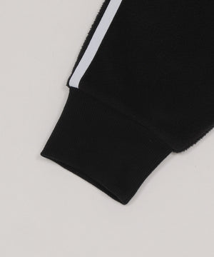 ラインフリースパーカー