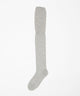 クシュクシュ切替透かし柄ニーハイソックス(23-25cm)