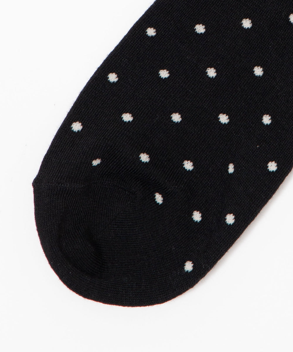ドット柄ソックス(23-25cm)
