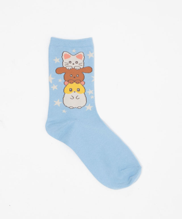 3連アニマルソックス(23-25cm)