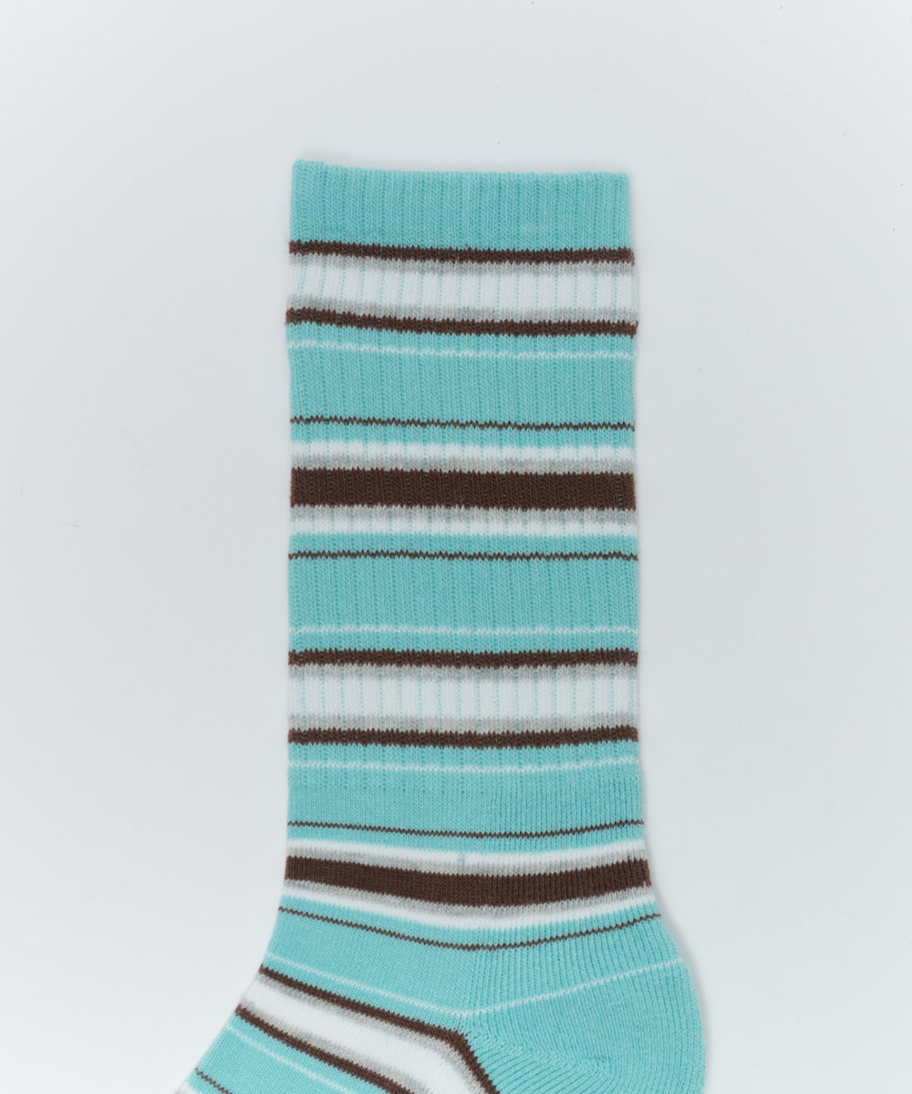 マルチボーダーカラーソックス(23-25cm)