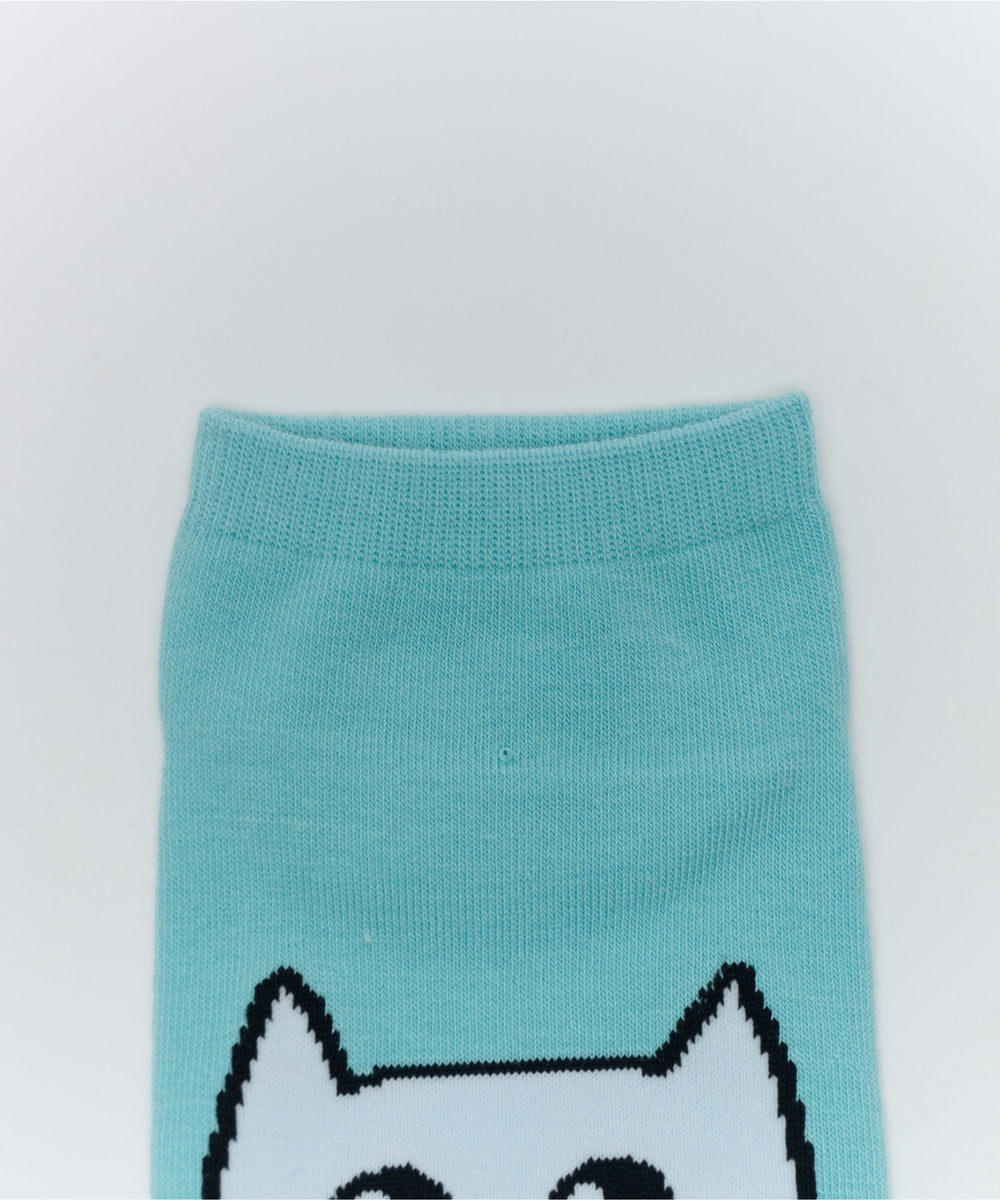 キラキラおめめショートソックス(23-25cm)