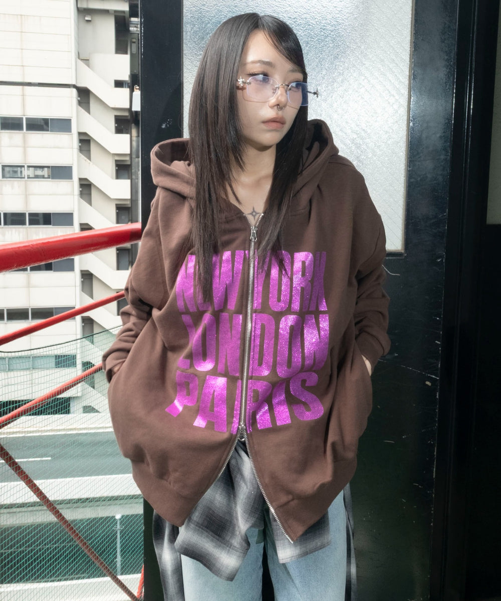 ブラウン　モデル：159cm F着用
