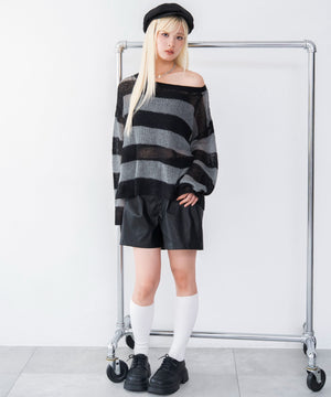 ブラックボーダー　モデル：166cm F着用