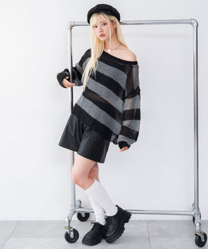 ブラックボーダー　モデル：166cm F着用
