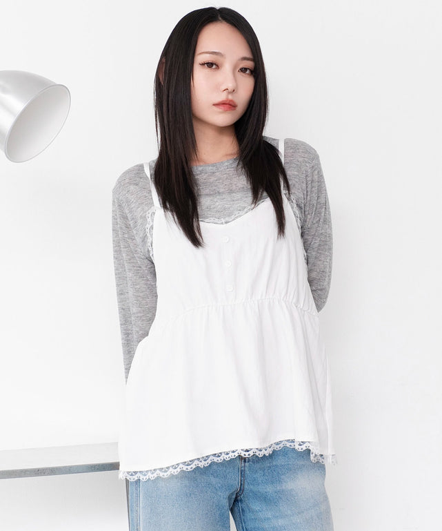 ホワイト　モデル：159cm F着用