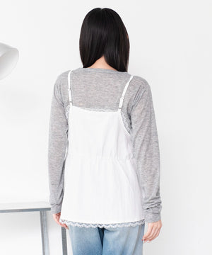 ホワイト　モデル：159cm F着用