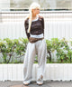 カーデレイヤードロンT