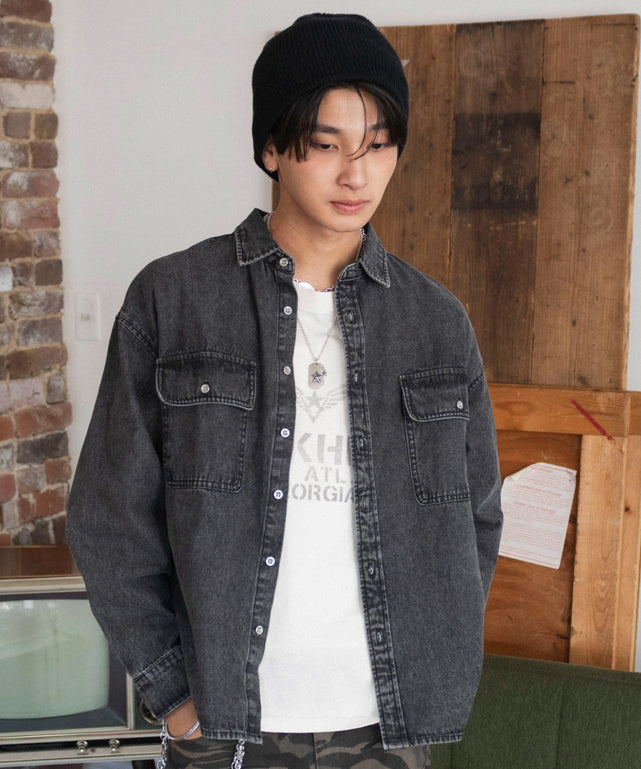 デニムブラックソノタ モデル：180cm M着用