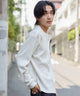 ホワイト　モデル：175cm L着用　