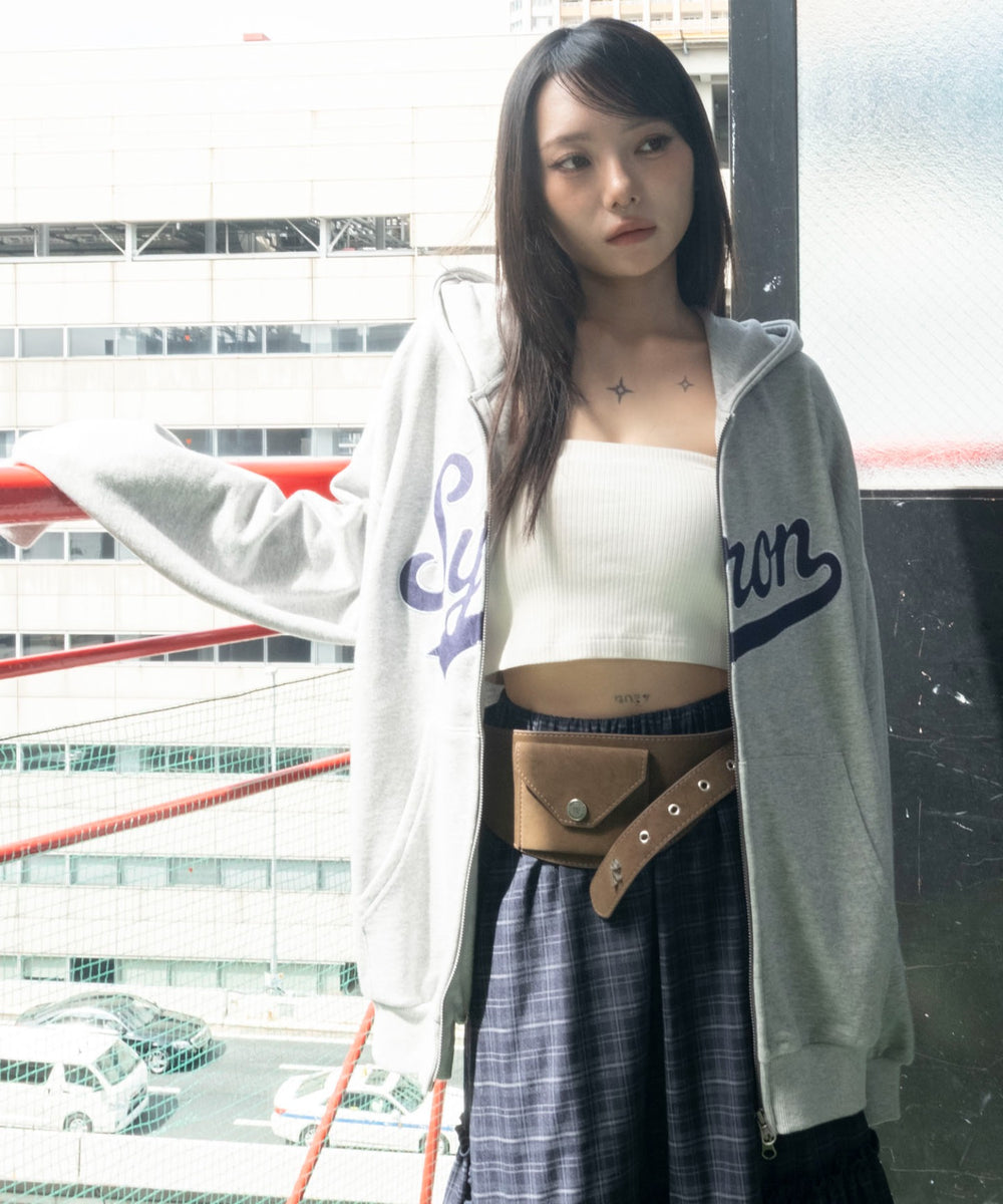 杢グレー　モデル：159cm L着用