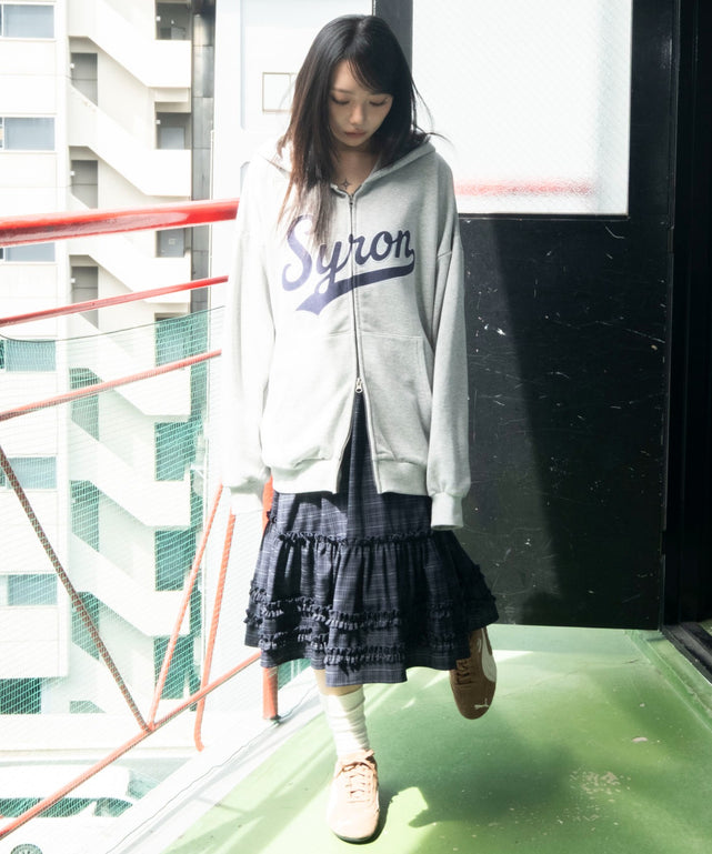 杢グレー　モデル：159cm L着用