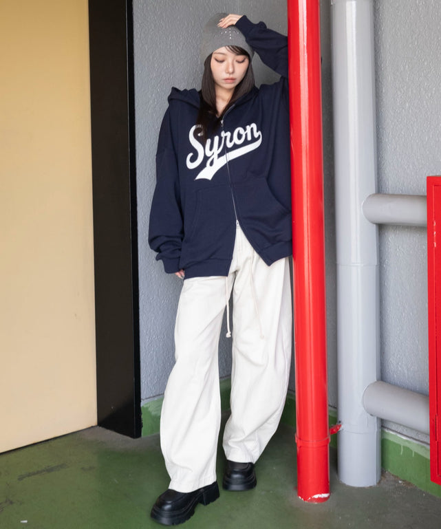 ネイビー　モデル：159cm L着用