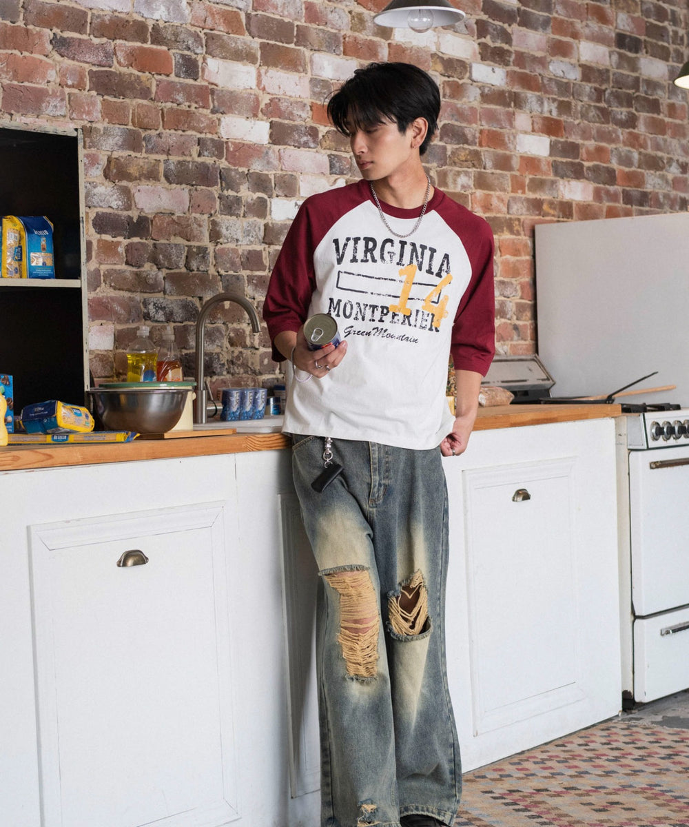 ワイン　モデル：180cm L着用　