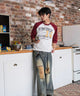 ワイン　モデル：180cm L着用　