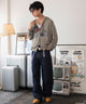 ベージュ　モデル：180cm L着用　