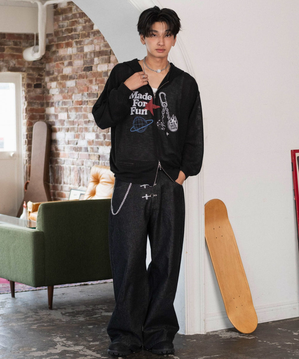 ブラック　モデル：180cm L着用　