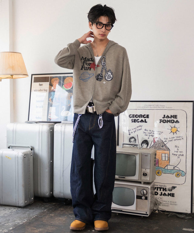 ベージュ　モデル：180cm L着用　
