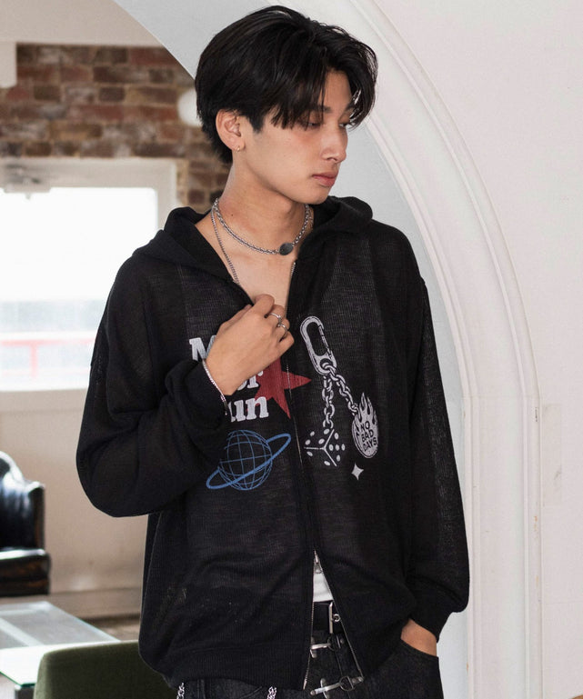 ブラック　モデル：180cm L着用　