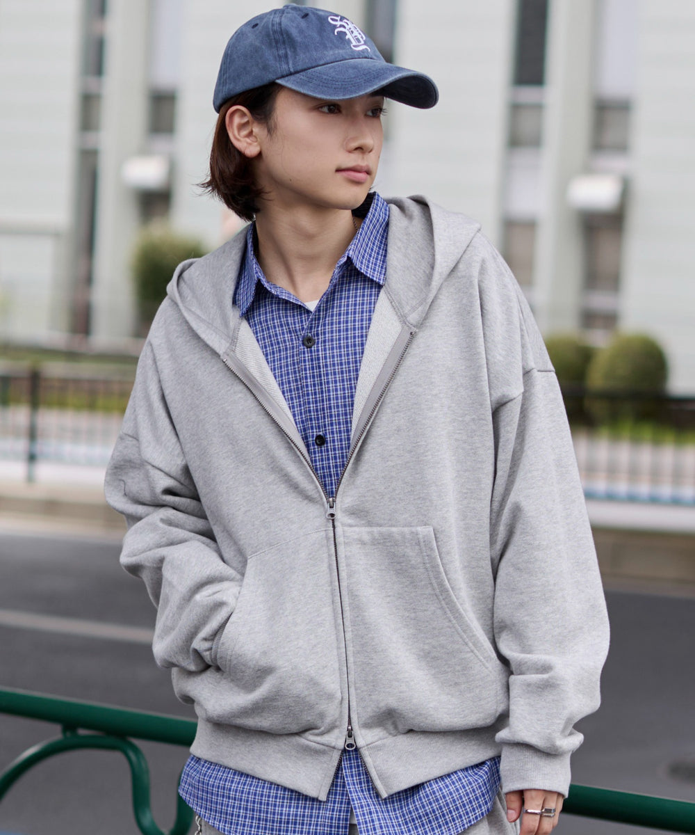 杢グレー モデル：175cm L着用
