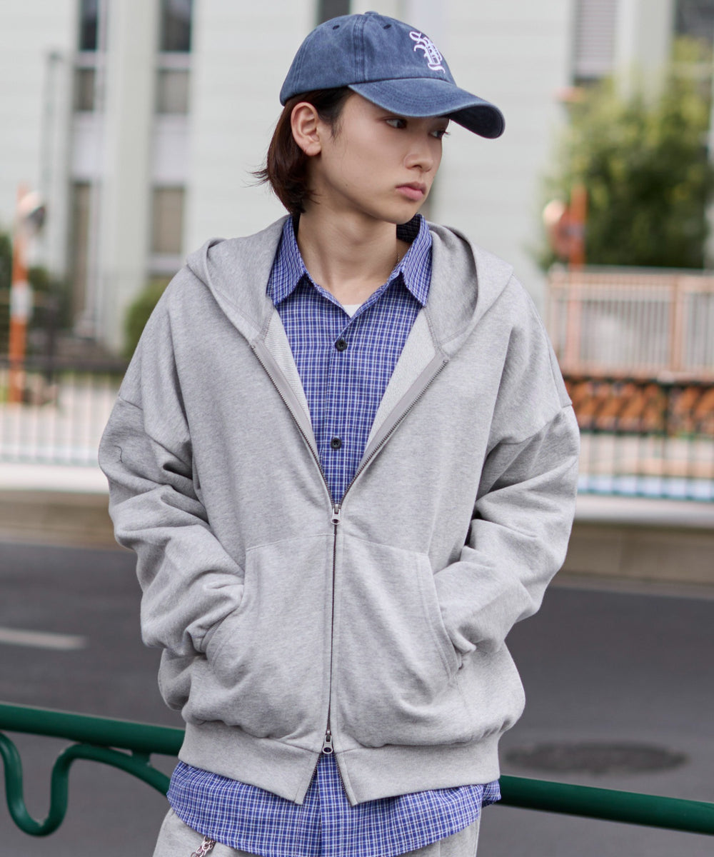 杢グレー モデル：175cm L着用