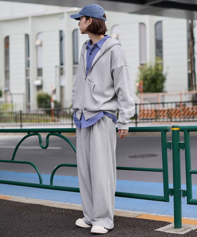 杢グレー モデル：175cm L着用